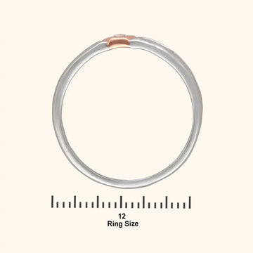 A Dance of Elegance Platinum Ring